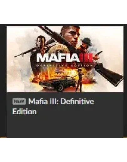 Mafia III: Definitive АККАУНТ GOG СМЕНА ДАННЫХ Mafia III: Definitive АККАУНТ GOG СМЕНА ДАННЫХ
