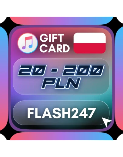 Подарочная карта Apple и iTunes, Польша 20200 злотых