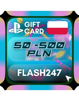Подарочная карта PlayStation PL 50-500 польских злоты