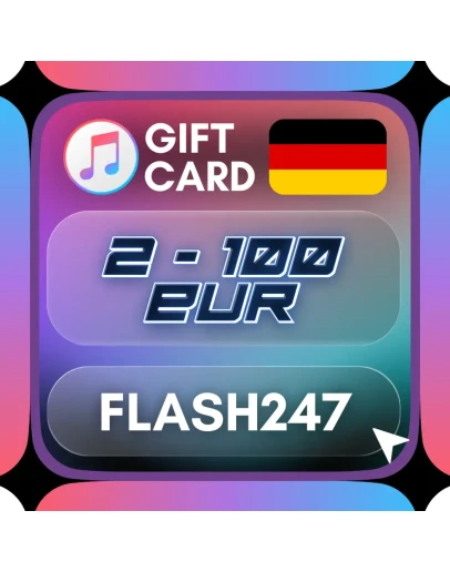 Подарочная карта Apple и iTunes (Германия) 2100 евро