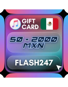 Подарочная карта Apple и iTunes MX 502000 MXN АВТО
