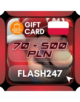 Подарочная карта Nintendo eShop PL 70500 злотых