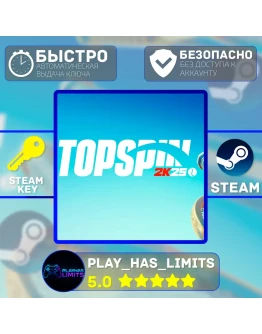 TopSpin 2K25 КЛЮЧ STEAM Global + РФ TopSpin 2K25 КЛЮЧ STEAM Global + РФ