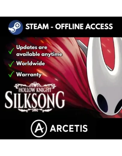 Hollow Knight: Silksong Steam ОФФЛАЙН