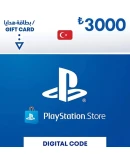 PlayStation Network Card PSN 3000 TRY (TR) КЛЮЧ Plays