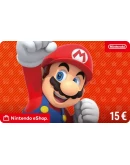 Nintendo eShop Card 15 КЛЮЧ Nintendo Евросоюз