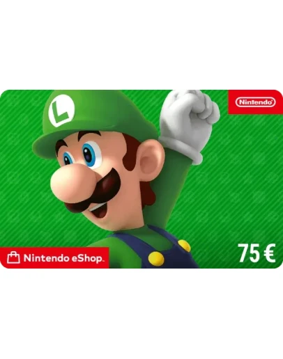 Nintendo eShop Card 75 КЛЮЧ Nintendo Евросоюз