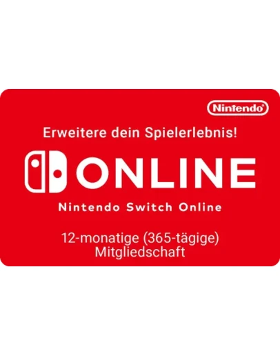 Nintendo Switch Online Membership 12 Months КЛЮЧ
