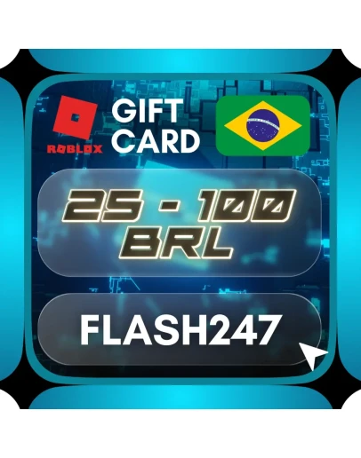 Подарочная карта Roblox BR 25100 BRL АВТО 24/7