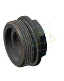 МЧ00.03.00.03 крышка - чертеж и 3D модель детали