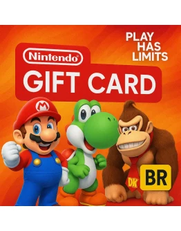 Nintendo Gift Cards 50-500 BRL BR