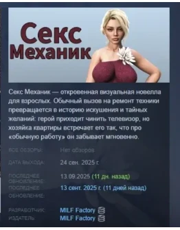 Pussy Mechanic Секс Механик АВТОДОСТАВКА STEAM РОССИЯ