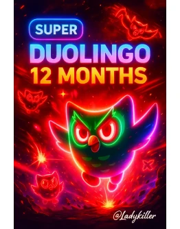 DUOLINGO SUPER 1 YEAR FAST CHEAP WARRANTY