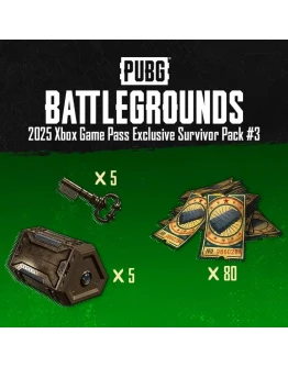 PUBG Exclusive Survivor Pack #3 2025 XBOX