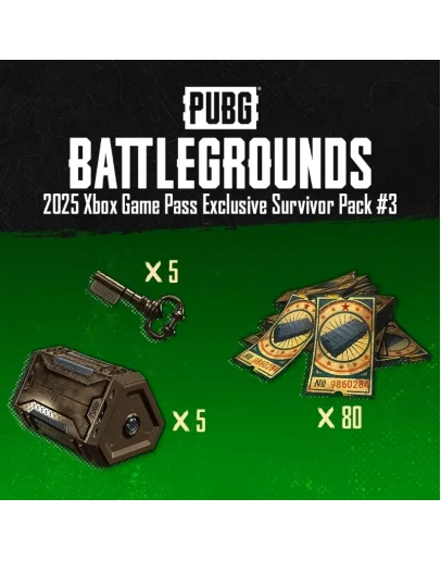 PUBG Exclusive Survivor Pack #3 2025 XBOX