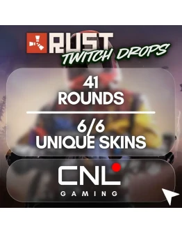 TWITCH DROPS RUST 41 УНИКАЛЬНЫЕ ОБЛИКИ РАУНДА 6/6