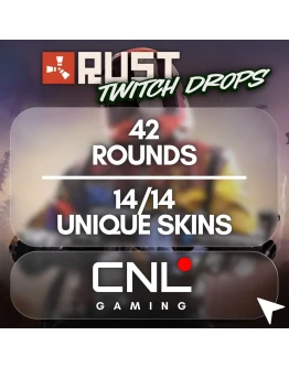 TWITCH DROPS RUST 42 УНИКАЛЬНЫХ ОБЛИКА РАУНДА 14/14