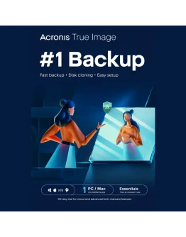 Acronis True Image Essentials 1 компьютер 1 год
