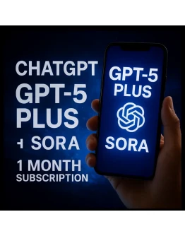 БЕЗ ВХОДА GPT 5.0 Plus + Sora – 1 месяц в ChatGPT Plus