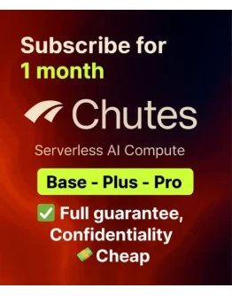 Chutes AI | Подписка Base / Plus / Pro на 1 месяц Chutes AI | Подписка Base / Plus / Pro на 1 месяц