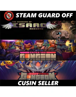Общий аккаунт The Binding of Isaac: Rebirth + Enter the