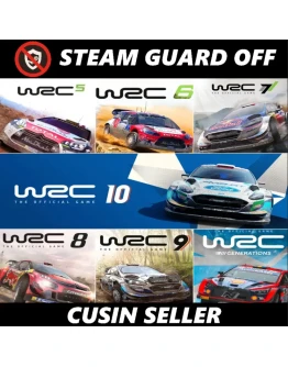 🎮 Общий аккаунт - 7 частей WRC | Без Steam Guard