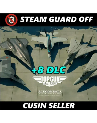 🎮 Общий аккаунт ACE COMBAT 7 + 8 DLC | Без Steam Guard