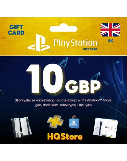 🔥 Карта PSN 10 фунтов (Великобритания) | Подарок
