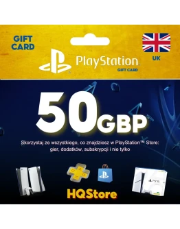 🔥 Карта PSN 50 фунтов (Великобритания) | Подарок