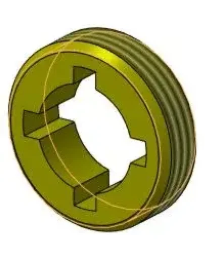 14.011 гайка - 3D модель детали