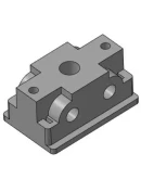 Корпус реле. Чертеж и 3D модель