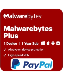 Malwarebytes Plus 1 устройство 1 год