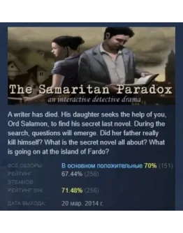 The Samaritan Paradox АВТОДОСТАВКА STEAM РОССИЯ