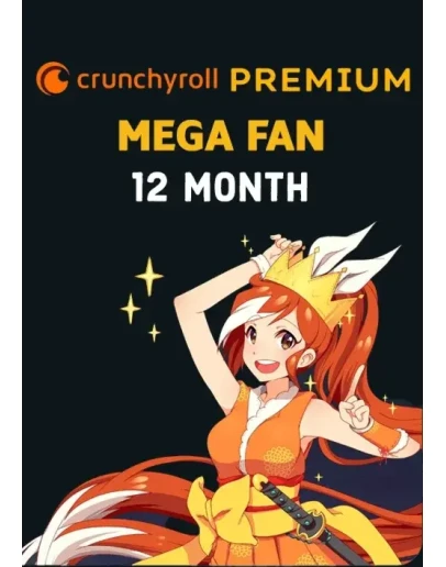 Crunchyroll Mega Fan 12 Months Global – In Your Account