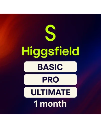 Базовый ИИ Хиггсфилда | Профессиональный | Безлимитный