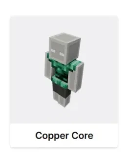 MINECRAFT Copper Core ПЛАЩ СКИН JAVA &amp BEDROCK / GLOBAL