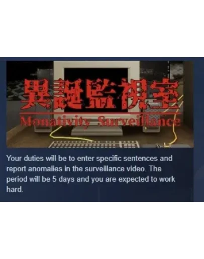 Monativity Surveillance АВТОДОСТАВКА STEAM РОССИЯ