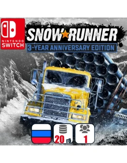 SnowRunner Anniversary 3-year Nintendo Switch