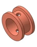 14.007 втулка - чертеж и 3D модель детали