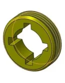 14.011 гайка - чертеж и 3D модель детали