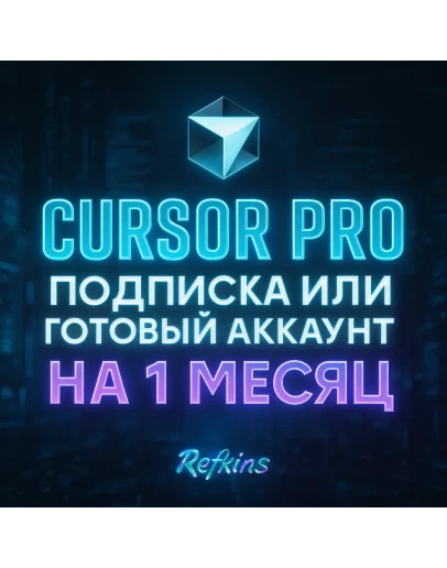 CURSOR PRO ПОДПИСКА НА 1 МЕСЯЦ