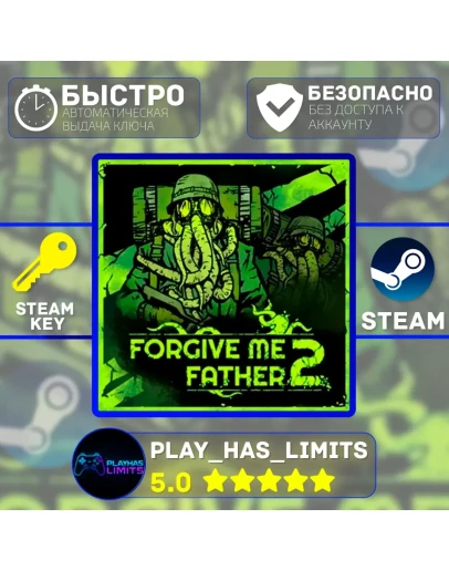 🔑Forgive Me Father 2 КЛЮЧ STEAM Global + РФ