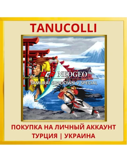 ACA NEOGEO SAMURAI SHODOWN... PS4/PS5/PS Турция/Украина