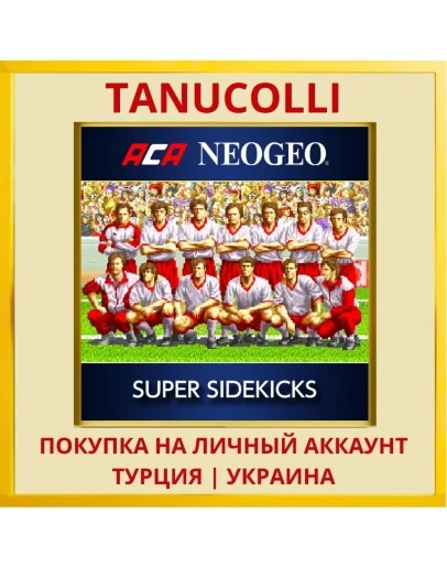 ACA NEOGEO SUPER SIDEKICKS PS4/PS5/PS Турция/Украина