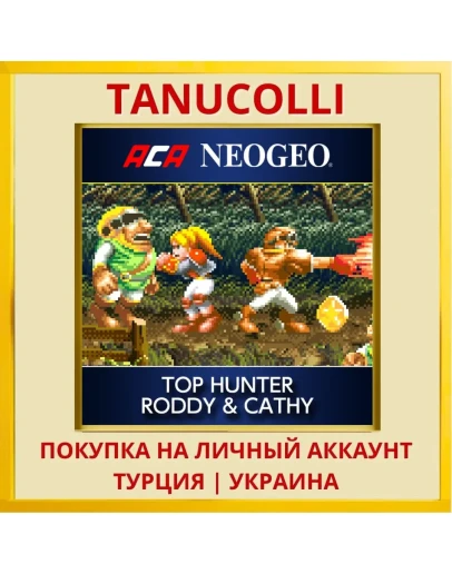 ACA NEOGEO TOP HUNTER RODD... PS4/PS5/PS Турция/Украина