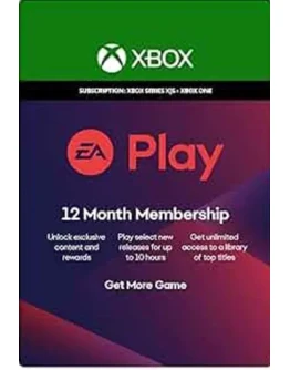 Подписка EA Play на Xbox на 12 месяцев|глобальная