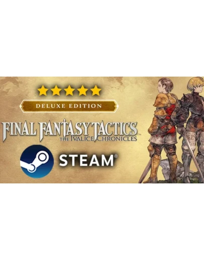 FINAL FANTASY TACTICS・DELUXE ED.・ВСЕ DLC・STEAM НА 90 ДН