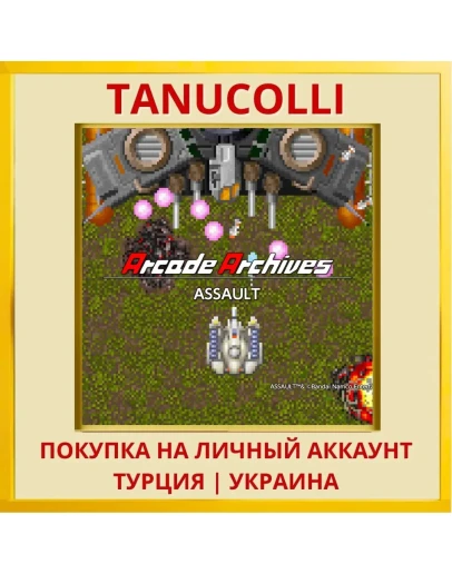 Arcade Archives ASSAULT PS4/PS5/PS Турция/Украина