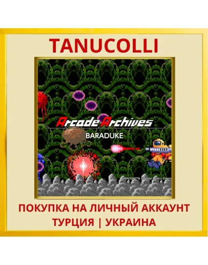 Arcade Archives BARADUKE PS4/PS5/PS Турция/Украина