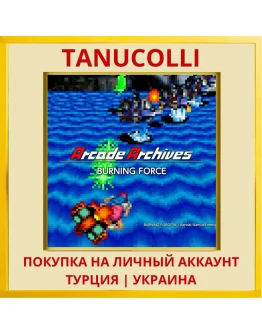 Arcade Archives BURNING FORCE PS4/PS5/PS Турция/Украина